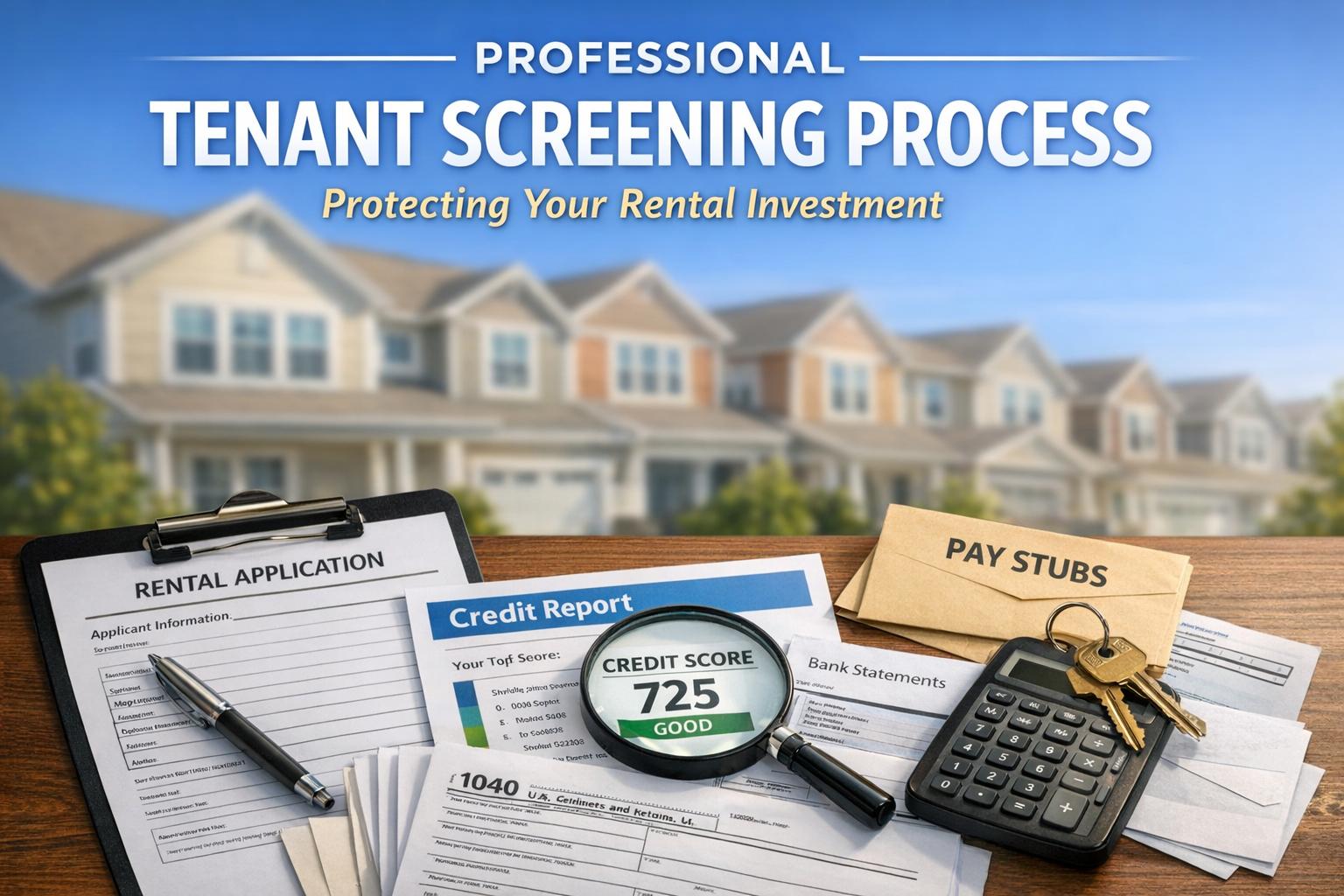 Professional Tenant Screening Process